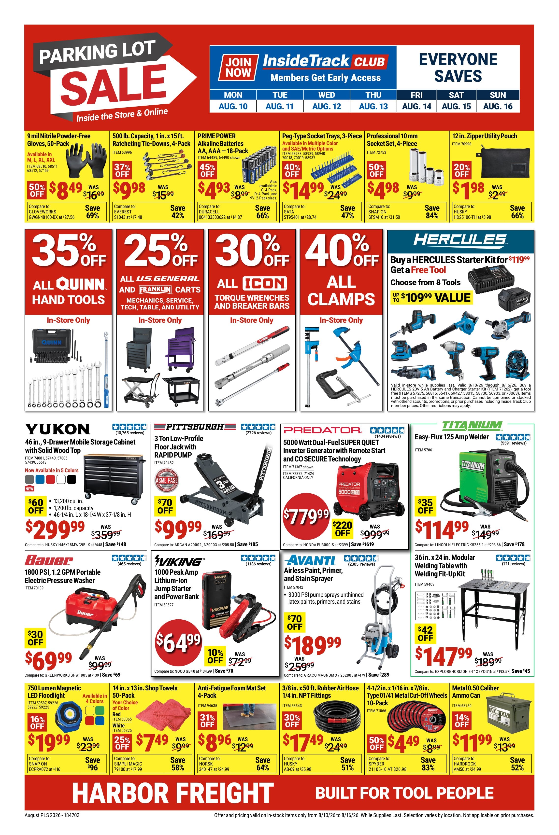 Harbor Freight Ad
