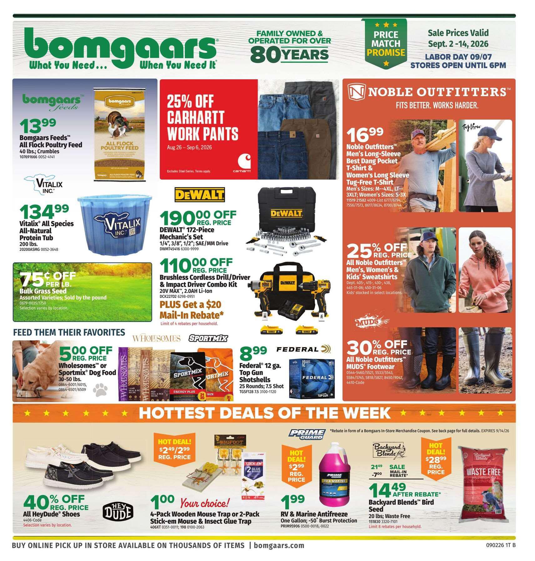 Bomgaars Weekly Flyer