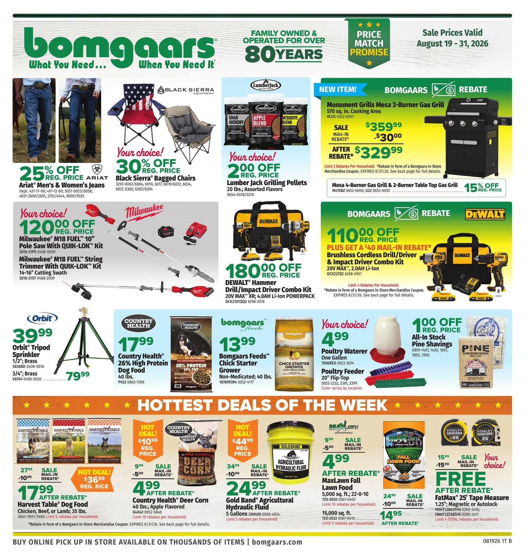 Bomgaars Weekly Ad