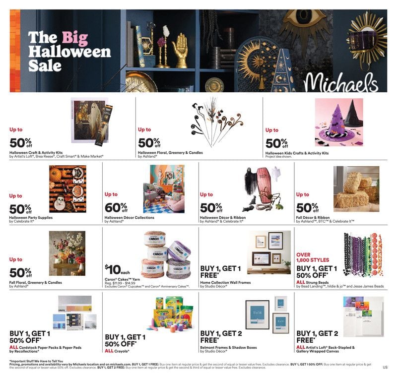 Michaels Weekly Ad