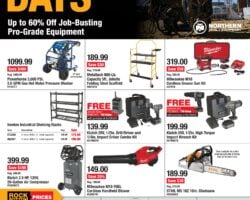 Northern Tool Deals