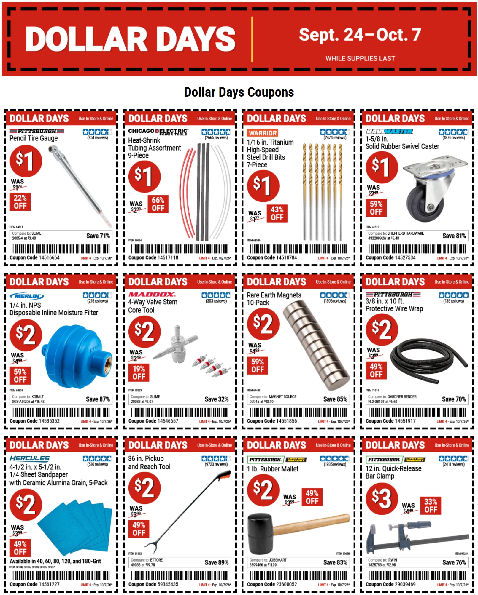 Harbor Freight Ad