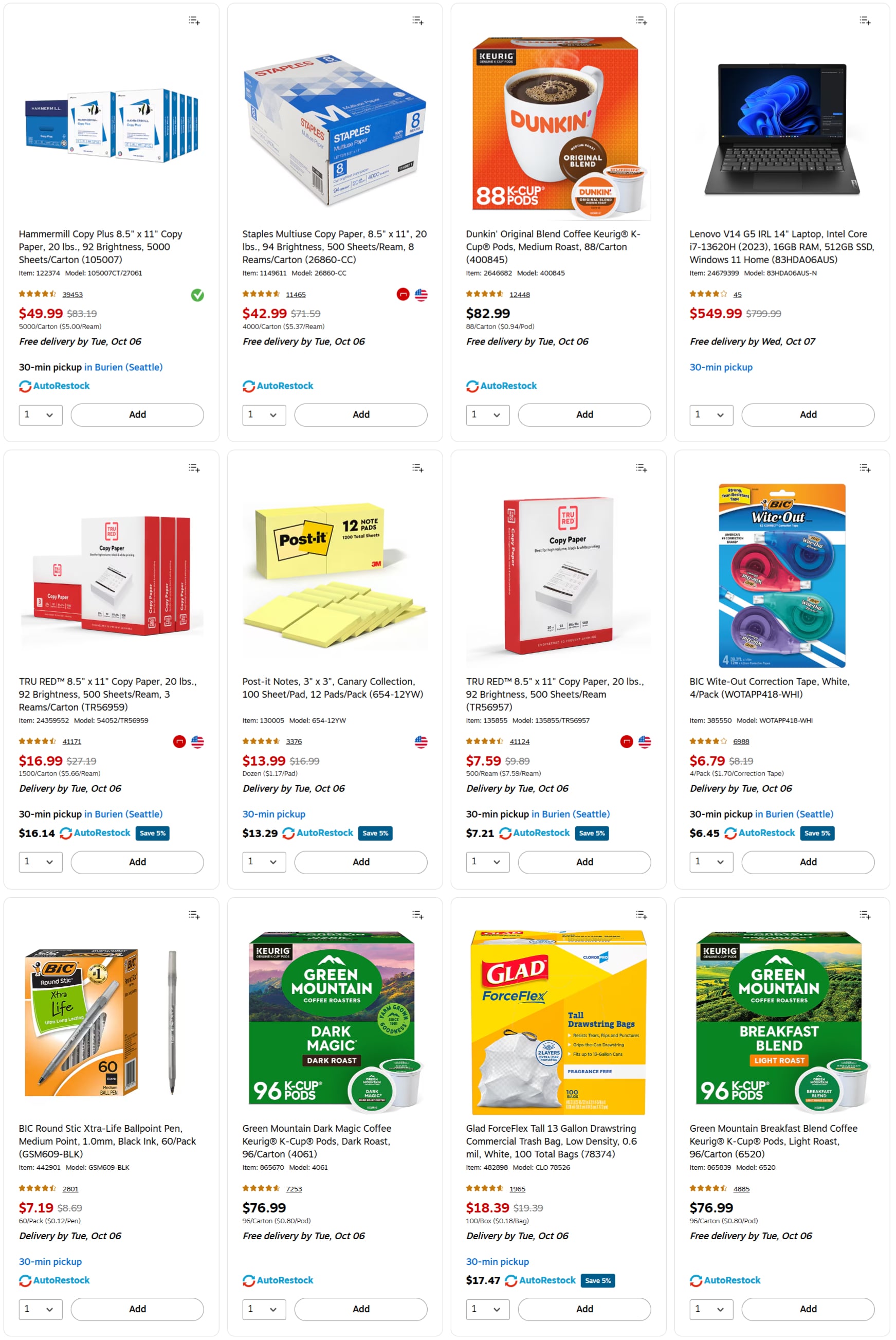 Staples Ad Deals