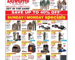 Dunham's Ad