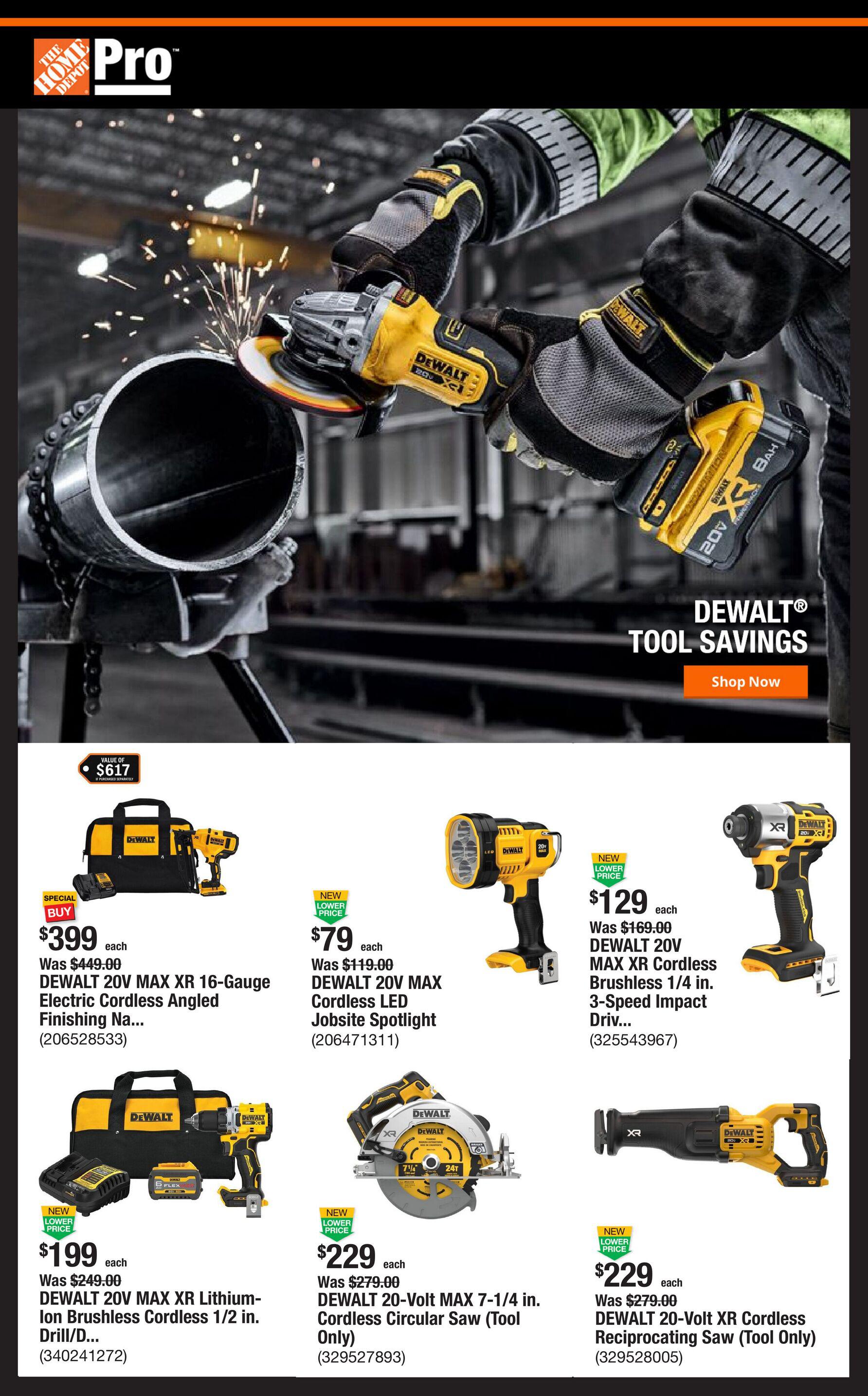 Home Depot Pro Weekly Ad